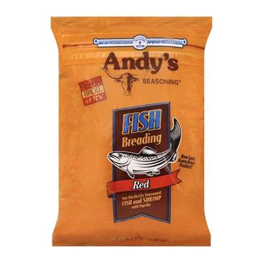 Andys Seasoning Red Fish Breading 5lb Bag